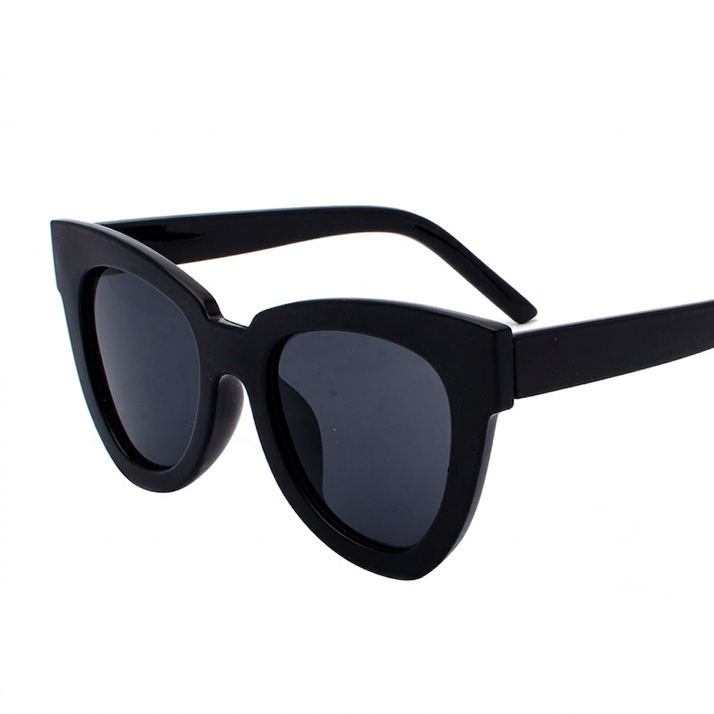 Wholesale Retro Large Frame Cat Eye Sunglasses With UV400 Protection - Everful