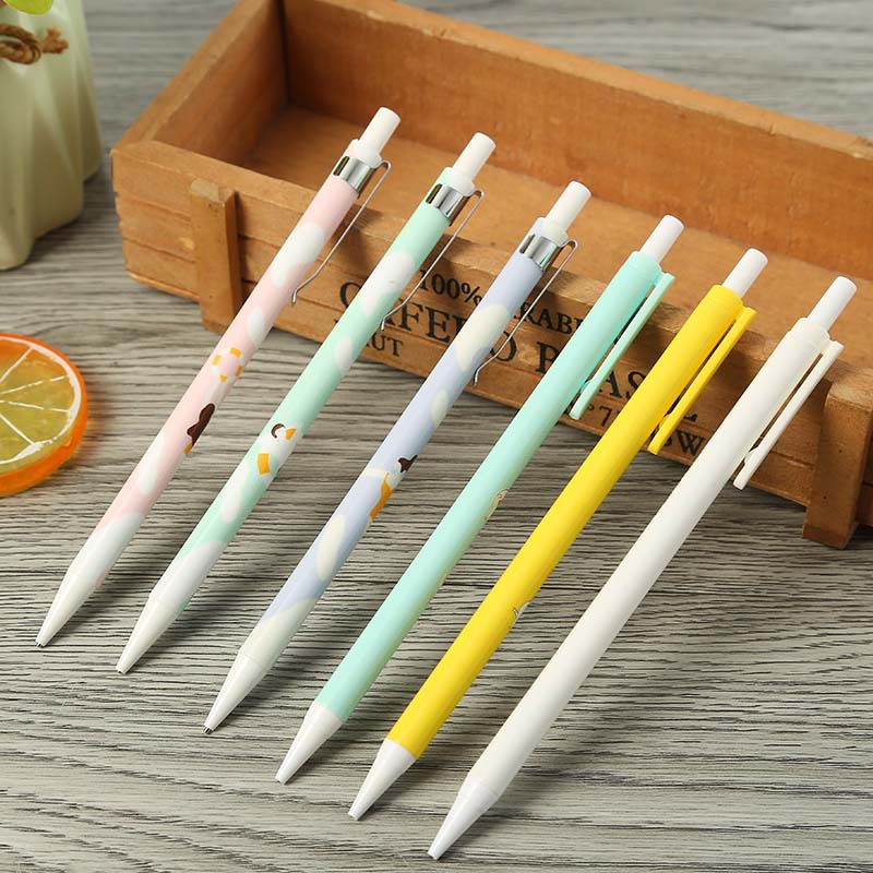 Cute Cartoon Mechanical Pencil 0.5mm 0.7mm Non-breaking Lead Automatic Writing Pencil For Student School Office Stationery Supplies Kids Gift