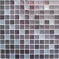 3D mosaic wall sticker with gray matte purple and light blue square tile patterns - YJC0007-Grey Purple Blue Matte Mix
