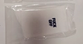White cotton socks with FUCK OFF letter embroidery in transparent packaging - FUCK OFF