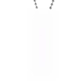 Black stainless steel military tag necklace for daughter with engraved message from dad - From Dad to Daughter - Necklace / Black