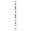 Kids height measurement chart on canvas with scales from 10 to 190 cm for wall decor - Double Side CM