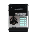 Tirelire distributeur automatique intelligent avec code et rouleau de billets - Noir