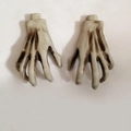 Realistic monster claw hands skeleton props for Halloween haunted house decoration - Ghost Hands Pair