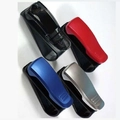 Set di 4 clip portaocchiali per aletta parasole nei colori nero, rosso, blu e argento - Clip per Occhiali da Parasole per Auto