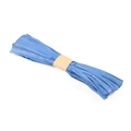 DIY dark blue raffia paper ribbon for gift wrapping and manual weaving crafts - 3.5cm Width/20m Length / Blue