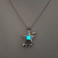 Ny374-wit K+blauwgroen