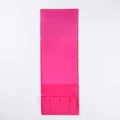 Organizzatore letto rosso rosa con quattro tasche per telecomandi e cellulari - 94*32cm / Rosa Rosso