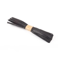 Roll of black raffia paper twine for DIY crafts and gift wrapping 20m length - 3.5cm Width/20m Length / Black