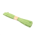 DIY green raffia paper ribbon for gift wrapping and handicrafts, 20m eco-friendly bundle - 3.5cm Width/20m Length / Green