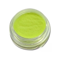Polvere glitter luminosa giallo neon per unghie in vasetto per manicure DIY YS10 - YS10-Giallo Fluorescente