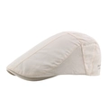 Light beige quick-dry sun protection beret cap with breathable honeycomb texture fabric - Beige