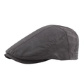 Grey camouflage sun protection flat cap with side lettering and quick-dry fabric texture - Gray