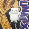 Cute white cat squeeze toy for stress relief made of soft silicone material - White Cat