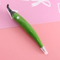 Creative green chili pepper shaped ballpoint pen for students and office use - Green Chili