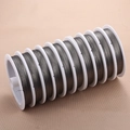 Detailed view of ten spools of gunmetal grey beading steel wire for DIY jewelry making - 0.5MM Steel Wire Approx 25m