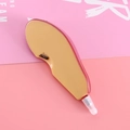 Creative stationery sliced apple shaped adhesive roller with red frame and yellow core - Red Apple