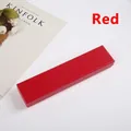 Red bracelet gift box featuring a luxury diamond texture for elegant jewelry packaging - 22X5X3cm / Red