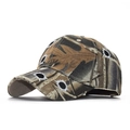 Berretto da baseball tattico con motivo mimetico foglia e ricami a forma di foro di proiettile - Stile Ricamo Camuffamento Foro di Proiettile (01)