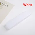 White rectangle jewelry box with textured diamond pattern for bracelets and hairpins - 22X5X3cm / White