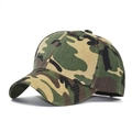 Classic camouflage baseball cap with six-panel crown and curved brim for outdoor sports - Adjustable / Classic Camouflage (04)