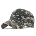 Digital camouflage baseball cap with curved brim for outdoor sports and casual wear - Adjustable / Digital Camouflage (05)