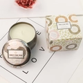 Floral scented soy candle in decorative tin with matching 'Only For You' gift box - Mokara