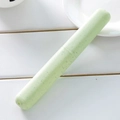 Estuche portátil verde claro de paja de trigo para cepillo de dientes de viaje - Paja de Trigo Verde