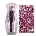 Frasco de microdiamantes de imitación morados de 1,1 mm para decoración de uñas - 3000pcs/Botella / 18# Púrpura Claro