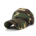 Classic jungle camouflage baseball cap with adjustable brim for outdoor sports - Baseball Cap / Camo Green (Full Fabric)