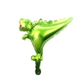 Mini green T-Rex dinosaur foil balloon for kids birthday party decoration - Mini Green Dinosaur