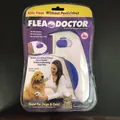Electric pet flea comb Flea Doctor kit with cleaning brush for dogs and cats - Micro-current