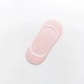 Rosafarbene Baumwollfüßlinge mit weißem Gummiband für Damen für den Sommer - Rosa