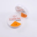 Crystal Tec 1.0mm transparent elastic beading thread roll for DIY jewelry making - 1.0mm