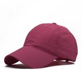 Magenta quick-dry baseball cap with laser-cut ventilation holes for sports - Rose Red