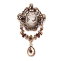 Pear Cut Crystal Style (XD7361 Antique Gold)