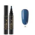 Gcute Godess 3-in-1 UV LED gel polish pen in deep blue shade 30 with 5ml capacity - Q-30 Sky Blue