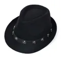 M Skull Rivets Style (L010) Black