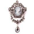 Teardrop Pendant Style (XD7361 Antique Silver)