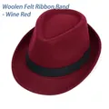 M Woolen Ribbon Style (L010) Burgundy