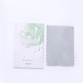 Set panno per lucidatura argento con bordo ondulato e carta da imballaggio acquerello - Panno Lucidante Premium Con Logo del Marchio (047)