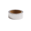 Rollo de cinta washi plateada para decoración DIY con acabado metálico brillante - Plateado