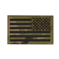 Tactical US flag morale patch in MultiCam camouflage pattern with IR reflective finish - Multicam (Right)