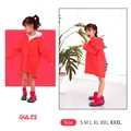 Set impermeabile con dinosauro rosso e stivali da pioggia per bambini piccoli - S / Rosso