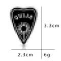 Ciondolo Ouija gotico con dimensioni di 3,3 cm per 2,3 cm e un peso di 6 grammi - Planchette