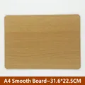 A4 wooden board for clipboard 31.6x22.5cm with 4mm thickness and natural wood grain - A4 Blank Board