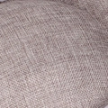 Elegant beige linen hair accessory with detailed woven texture for women banquet parties - Light Gray