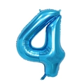 Número 4 Azul