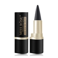 Waterproof black gel eyeliner pencil with a twist-up tip and sleek black and gold packaging - 7402-020M No Box