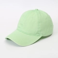 Gorra de béisbol clásica verde claro en algodón lavado con corona suave para hombre y mujer - Ajustable / Verde Fresco
